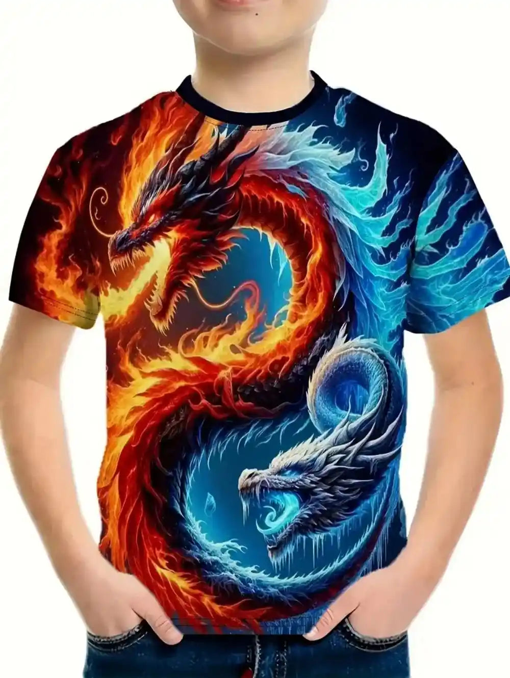 Midnight's Legacy – Kids' Dragon Spirit 3D Tee