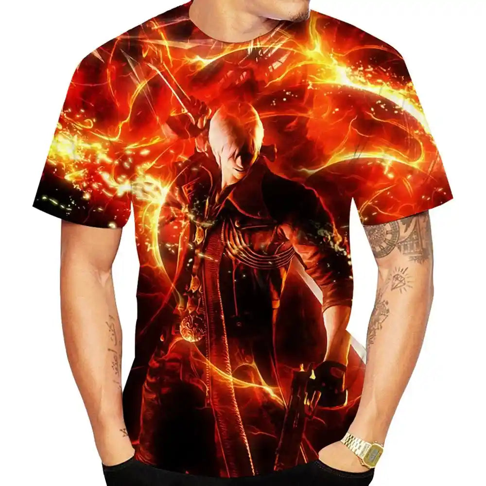 The Devil's Bargain – Dante's Mark 3D Tees