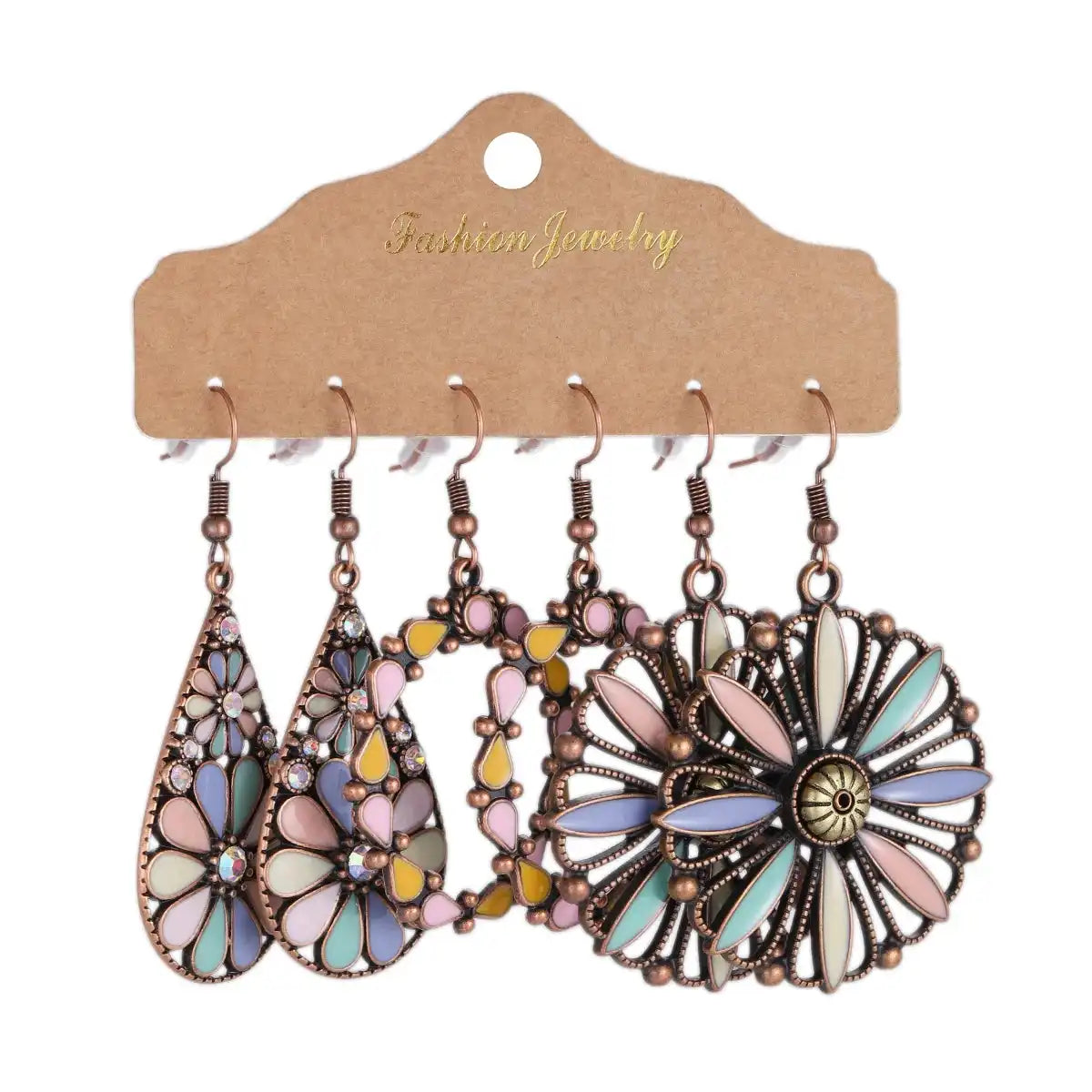 The Drawer of a Hundred Mornings — Boho Earring Sets