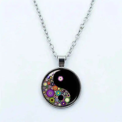 Yin Yang Tai Chi Necklace - Pedlar's Attic