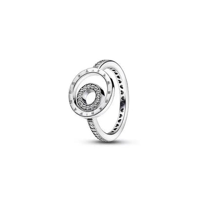 Aether-Reach Ring — 925 Sterling Silver Heart & Butterfly