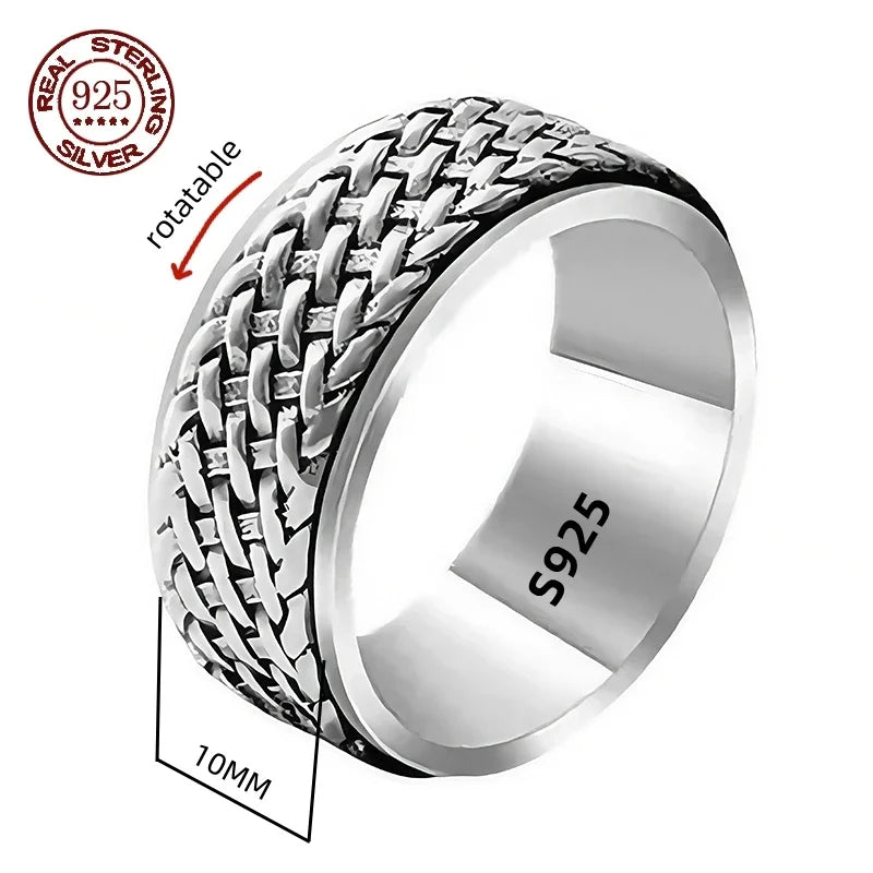 Fenrisheim Oath Ring — 925 Sterling Silver