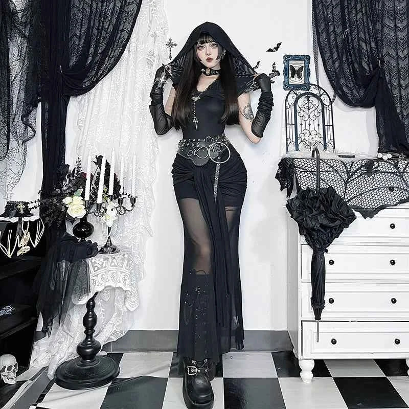 AltGoth Harajuku Dark Goth Dress