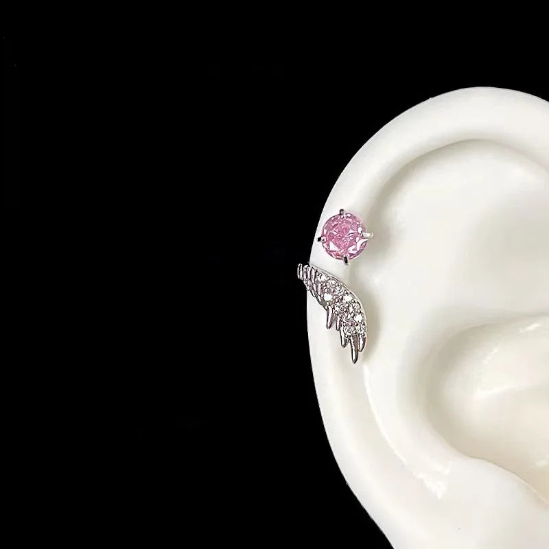 Whisper of Wings — Zircon Wing Ear Cuff
