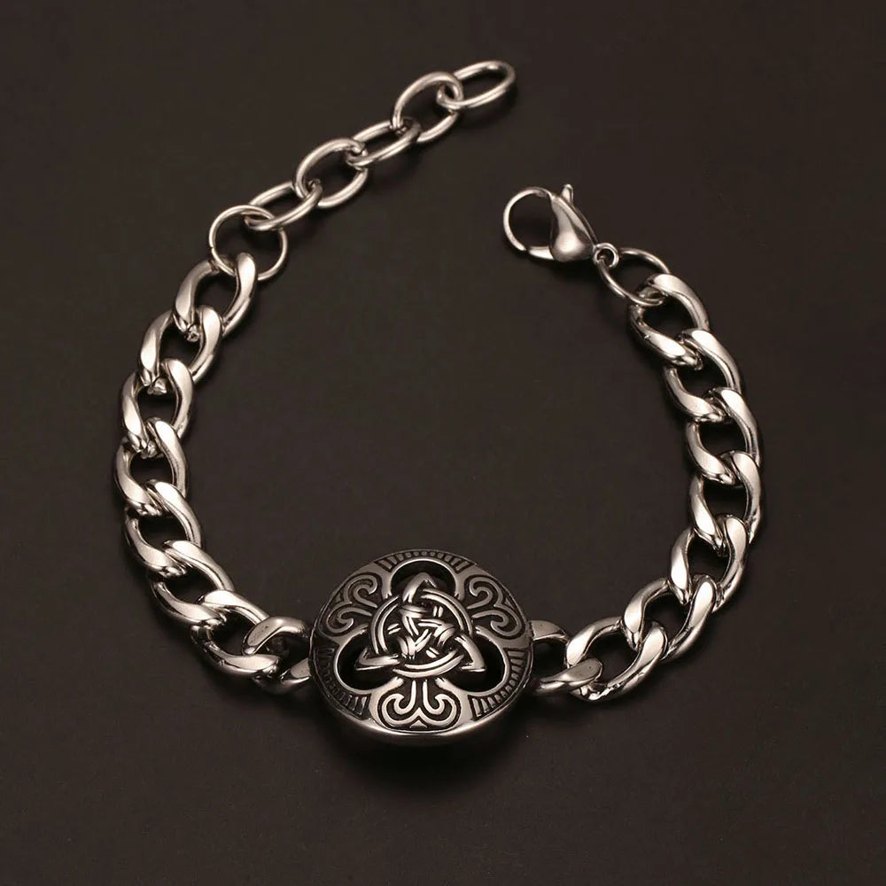 The Wolfsong Bracelet — Norse Rune Viking Bracelet