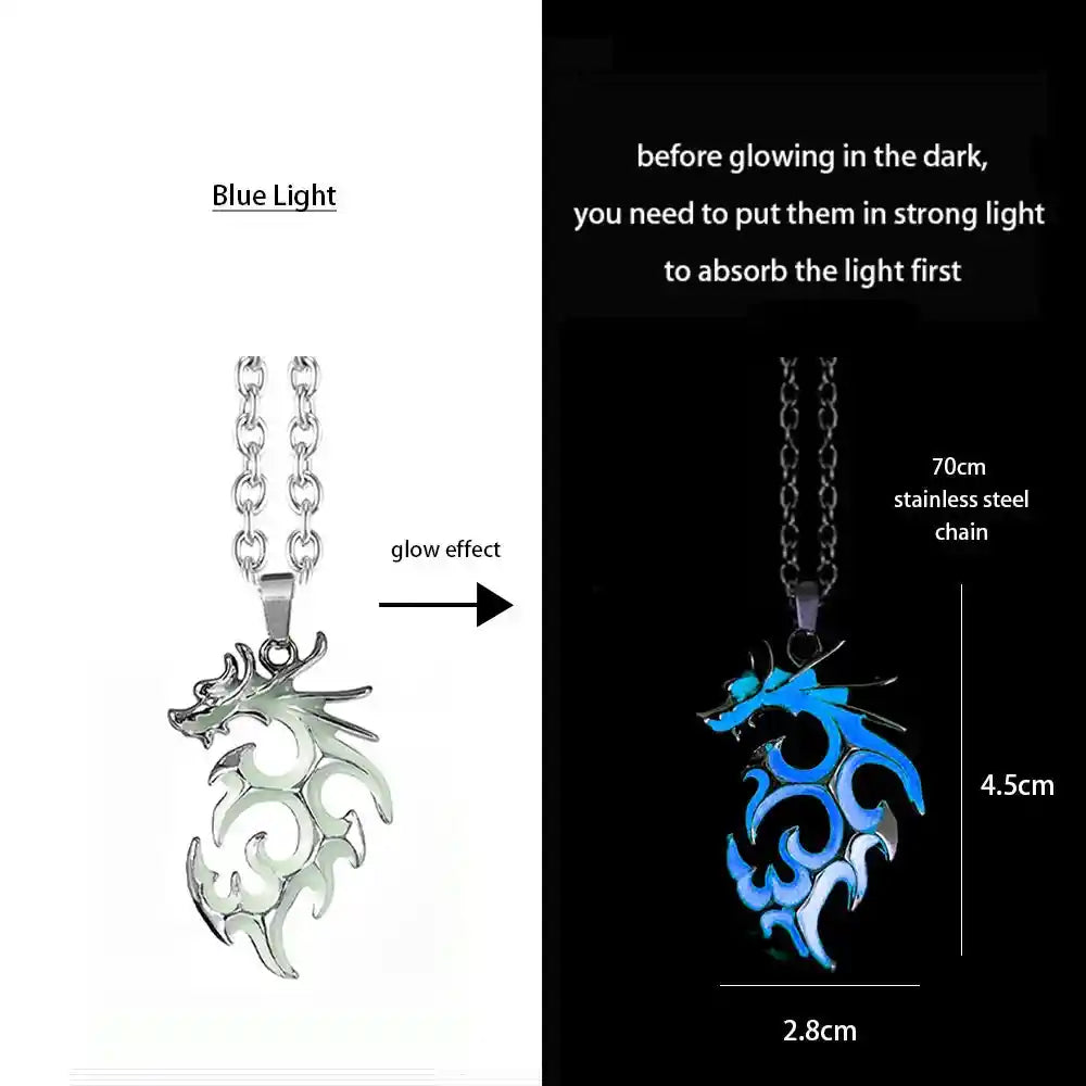 Luminous Glow Necklaces! Assorted Dragons and More! - Pedlar's Attic