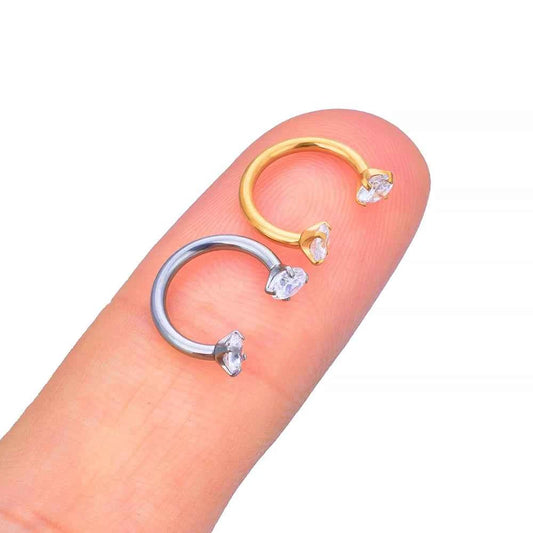 Titanium Piercings Labret Stud Lip Nose Eyebrow piercing kit
