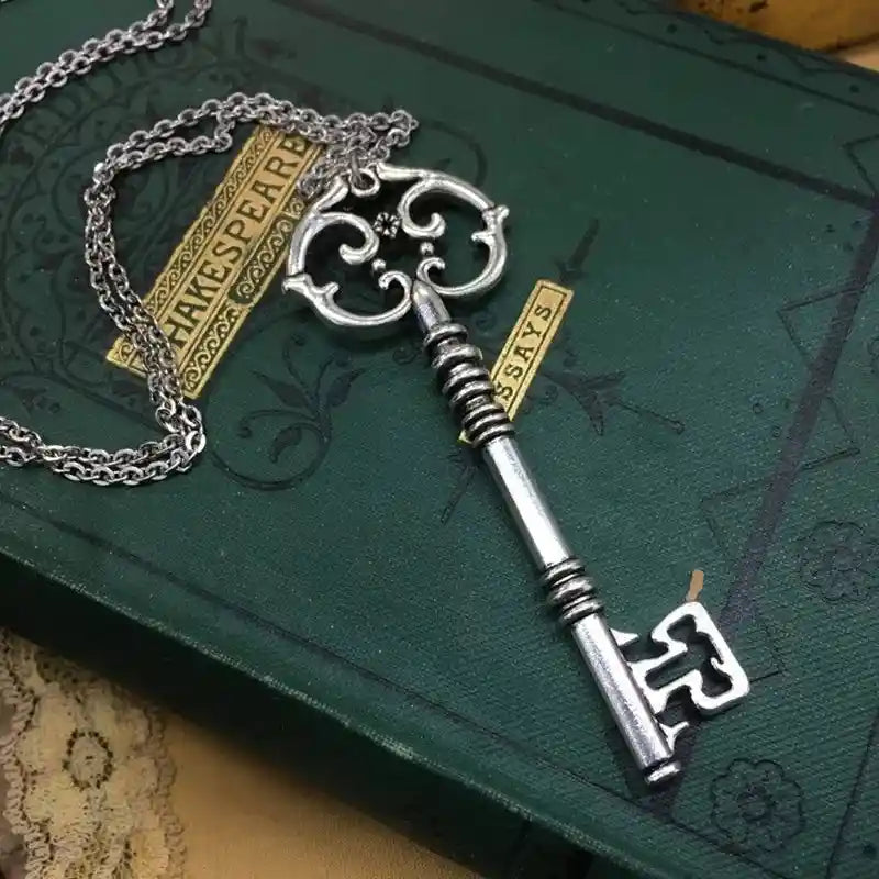 Gothic Magic Key Charm necklace - Pedlar's Attic