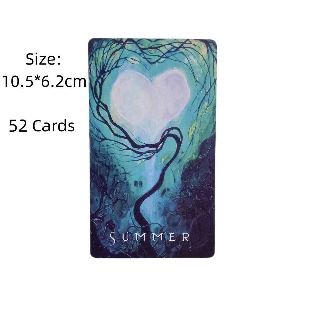 Spirit & Shadows Oracle Cards Divination Deck English Vision Edition Tarot Board Playing Game For Party