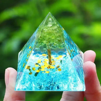Energy Pyramid Orgonite Reiki - Pedlar's Attic
