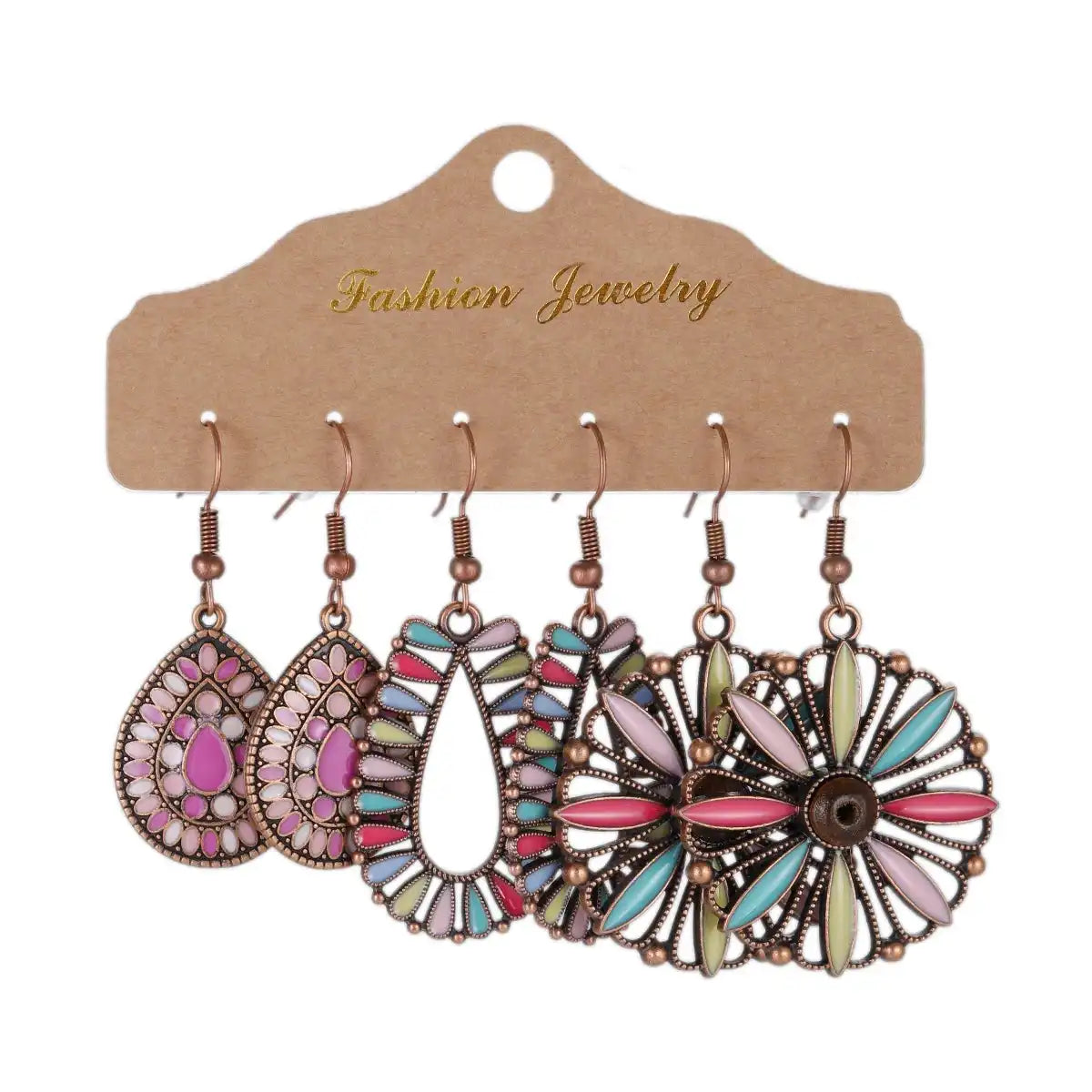 The Drawer of a Hundred Mornings — Boho Earring Sets