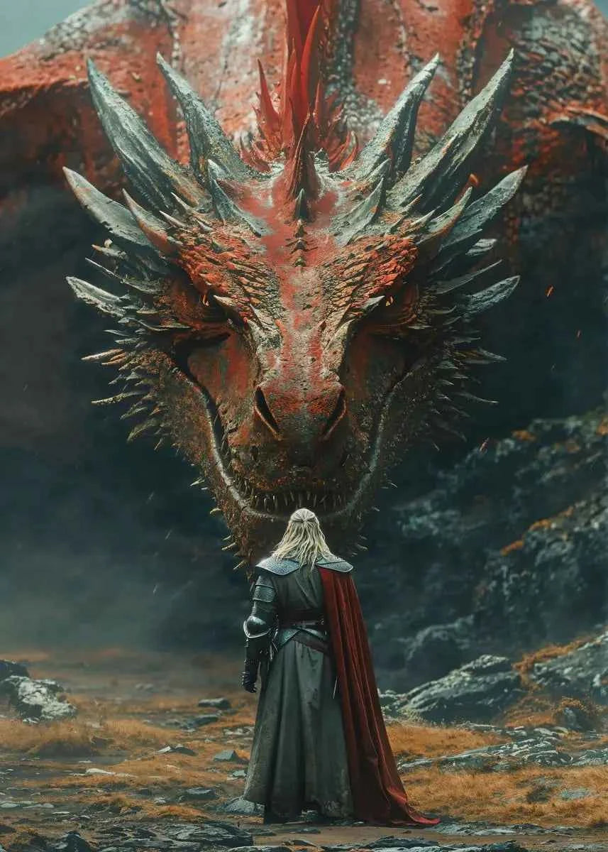 Fantasy Dragon Mythical Animal Posters and Prints