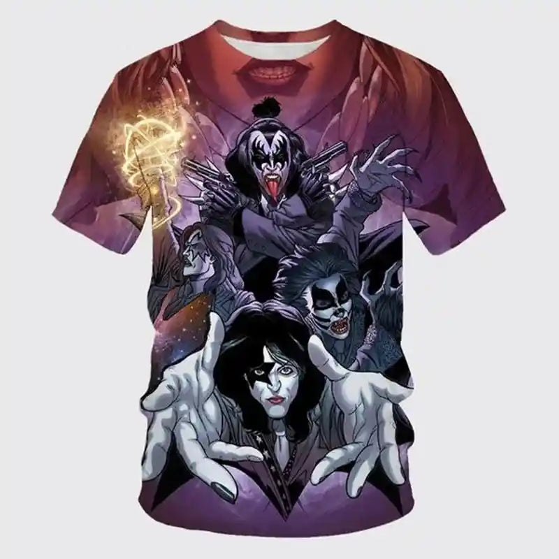 Detroit Rock City – KISS 3D Print Tee