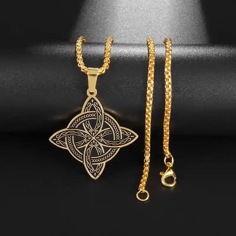The Moon Knot Collection — Celtic Irish Witch Amulet Necklaces