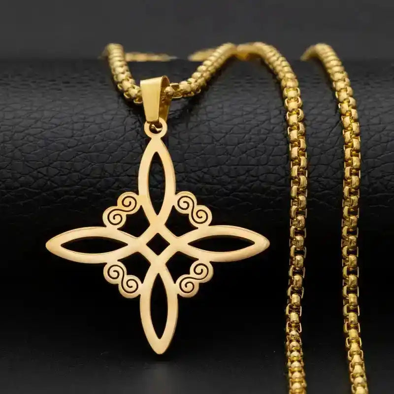 The Moon Knot Collection — Celtic Irish Witch Amulet Necklaces