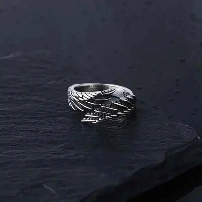 Retro Angel Demon Wings Creative Ring - Pedlar's Attic