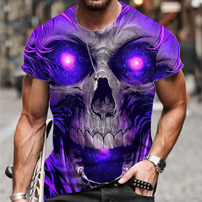No Season – Skull 3D Print Tee