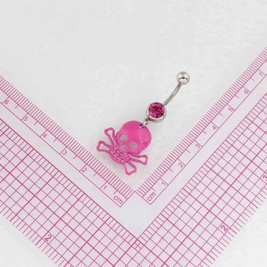 Skull Belly Button Rings