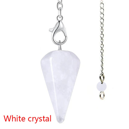 Aether-Reach Dowsing Pendulum — Natural Stone Divination Tool