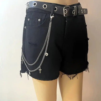 The Chain Between the Loops — Gothic Punk Belt Loop Wallet Chain