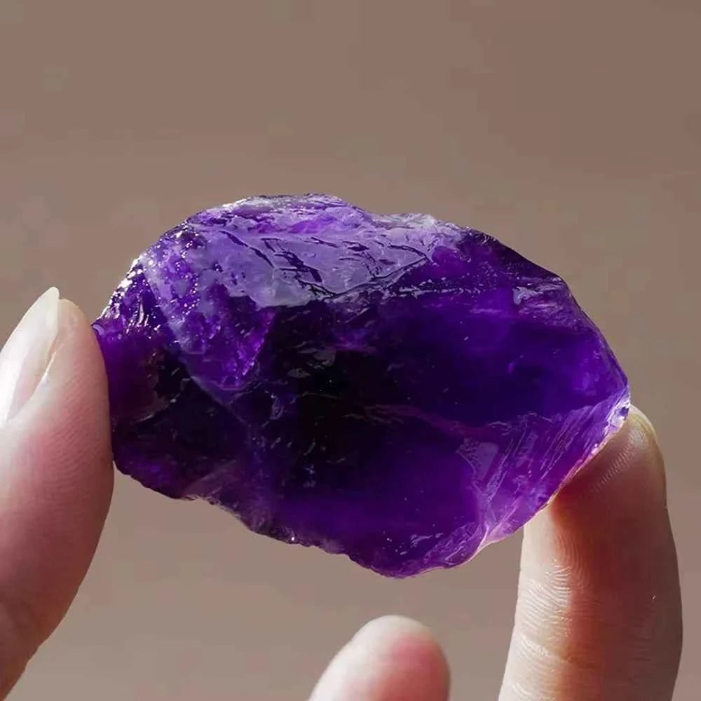 Natural Amethyst Raw Energy  Gemstone