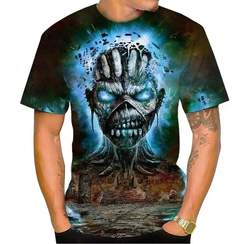 Heavy Metal Fashion Casual Men's Tee - Pedlar's Attic
