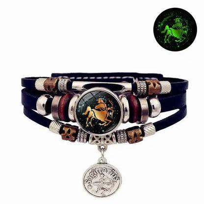Luminous 12 Constellation Vintage Bracelet - Pedlar's Attic