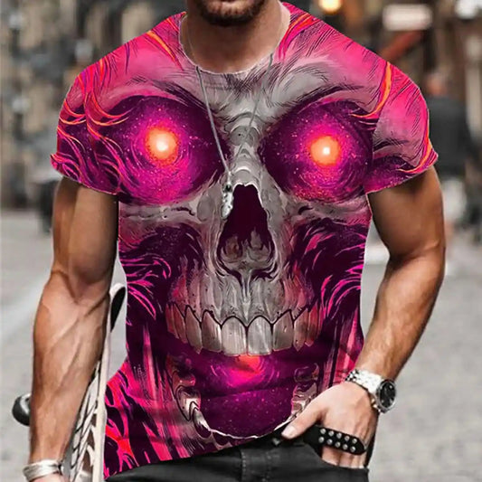 No Season – Skull 3D Print Tee