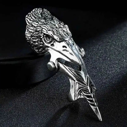Dragon Eagle Skull Joint Knuckle Full Finger Claw Ring - Pedlar's Attic