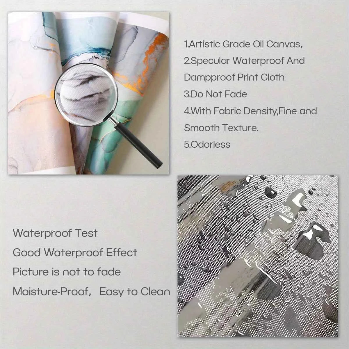 Frameless Gothic Wall Art