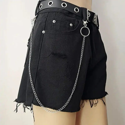 The Chain Between the Loops — Gothic Punk Belt Loop Wallet Chain