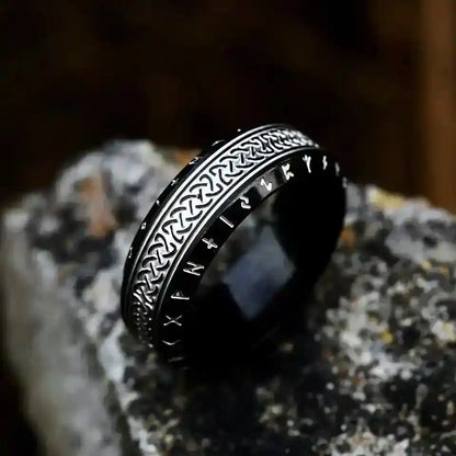 Vintage Odin Norse Viking Amulet Rune Rings - Pedlar's Attic