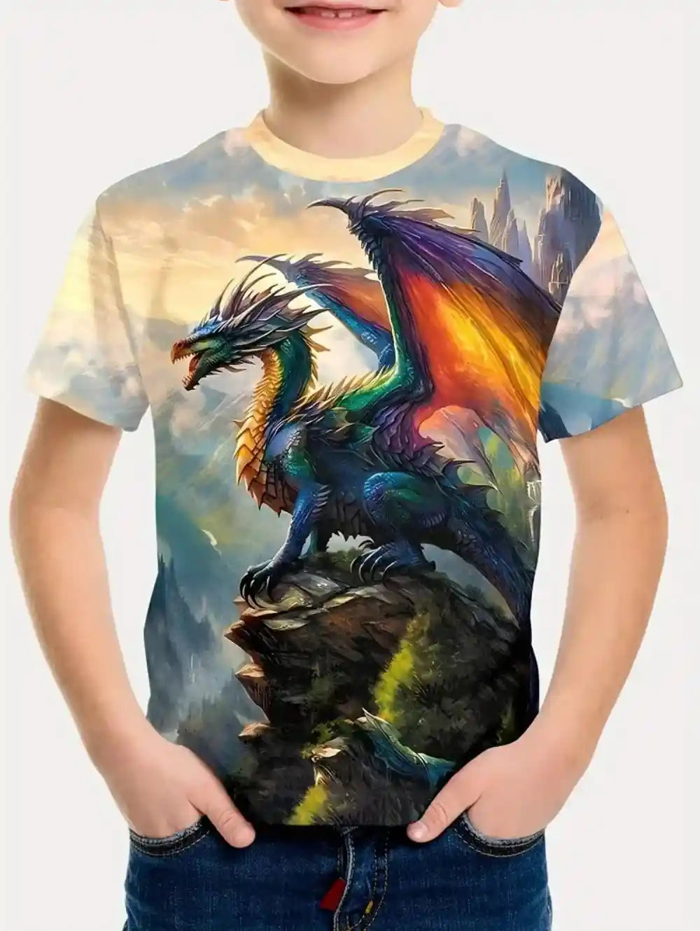 Midnight's Legacy – Kids' Dragon Spirit 3D Tee