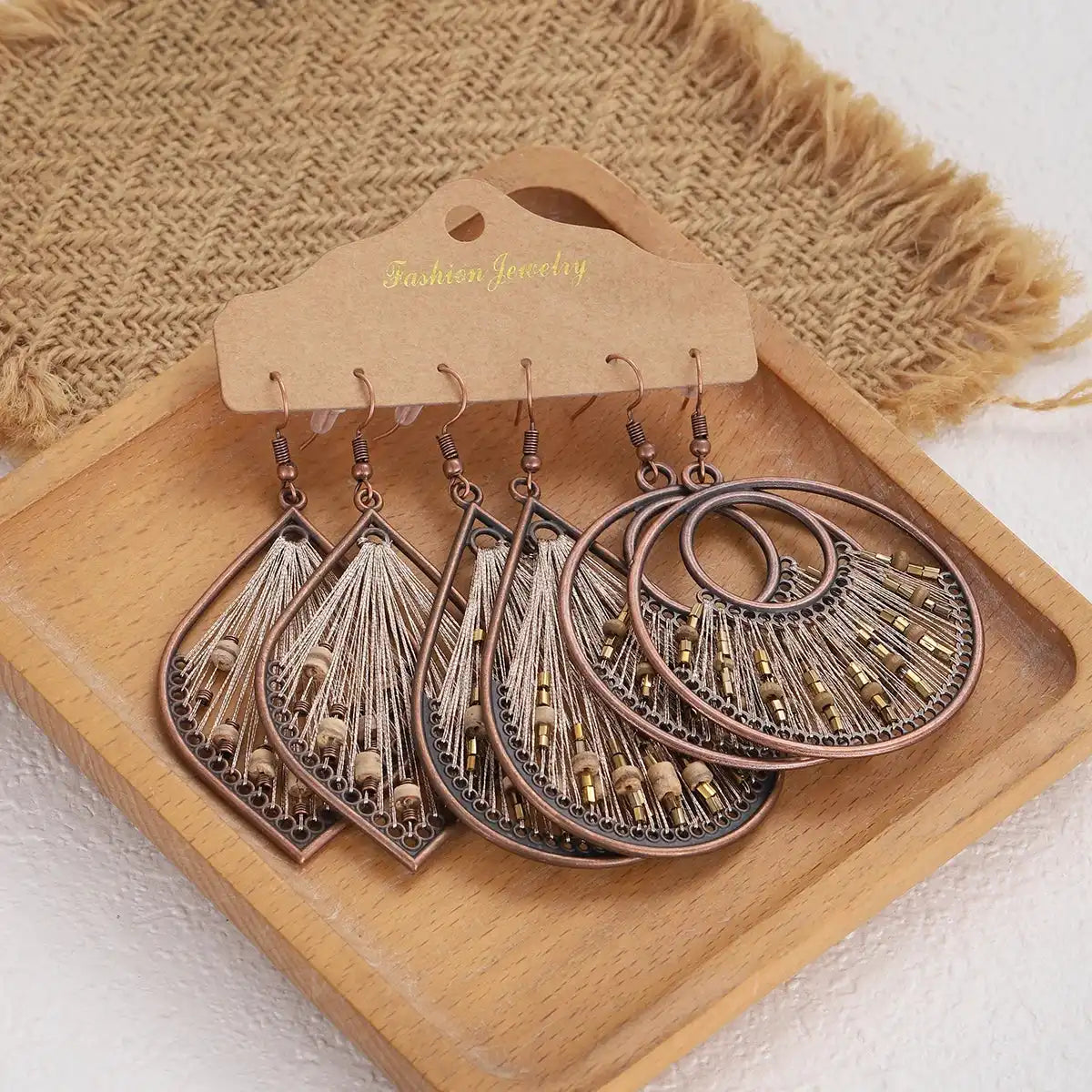 The Drawer of a Hundred Mornings — Boho Earring Sets