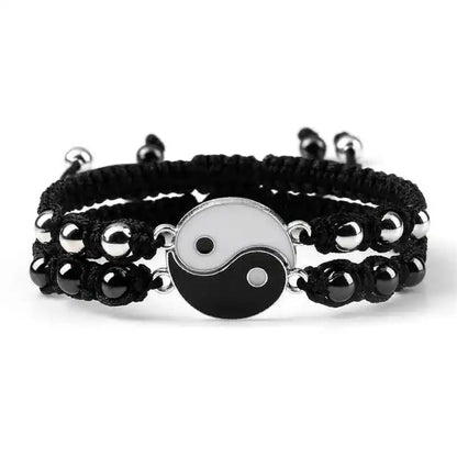 2Pcs/set Dragon Tai Chi Gossip Braided Bracelets lots of styles - Pedlar's Attic