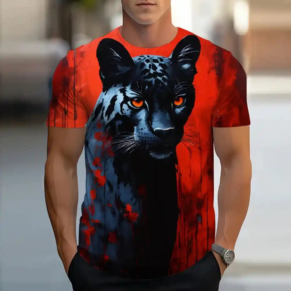 Wild Sovereign – Apex Predator 3D Print Tee