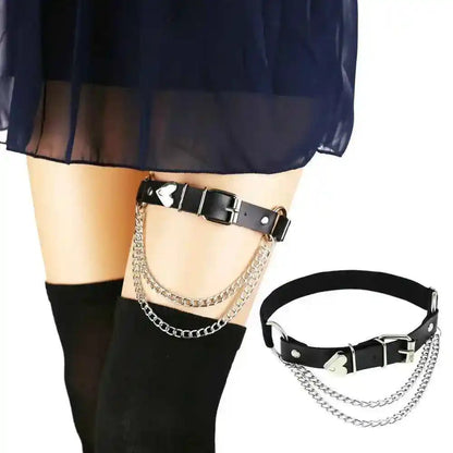 chain elastic leg loop leg strap leg chain, adjustable - Pedlar's Attic