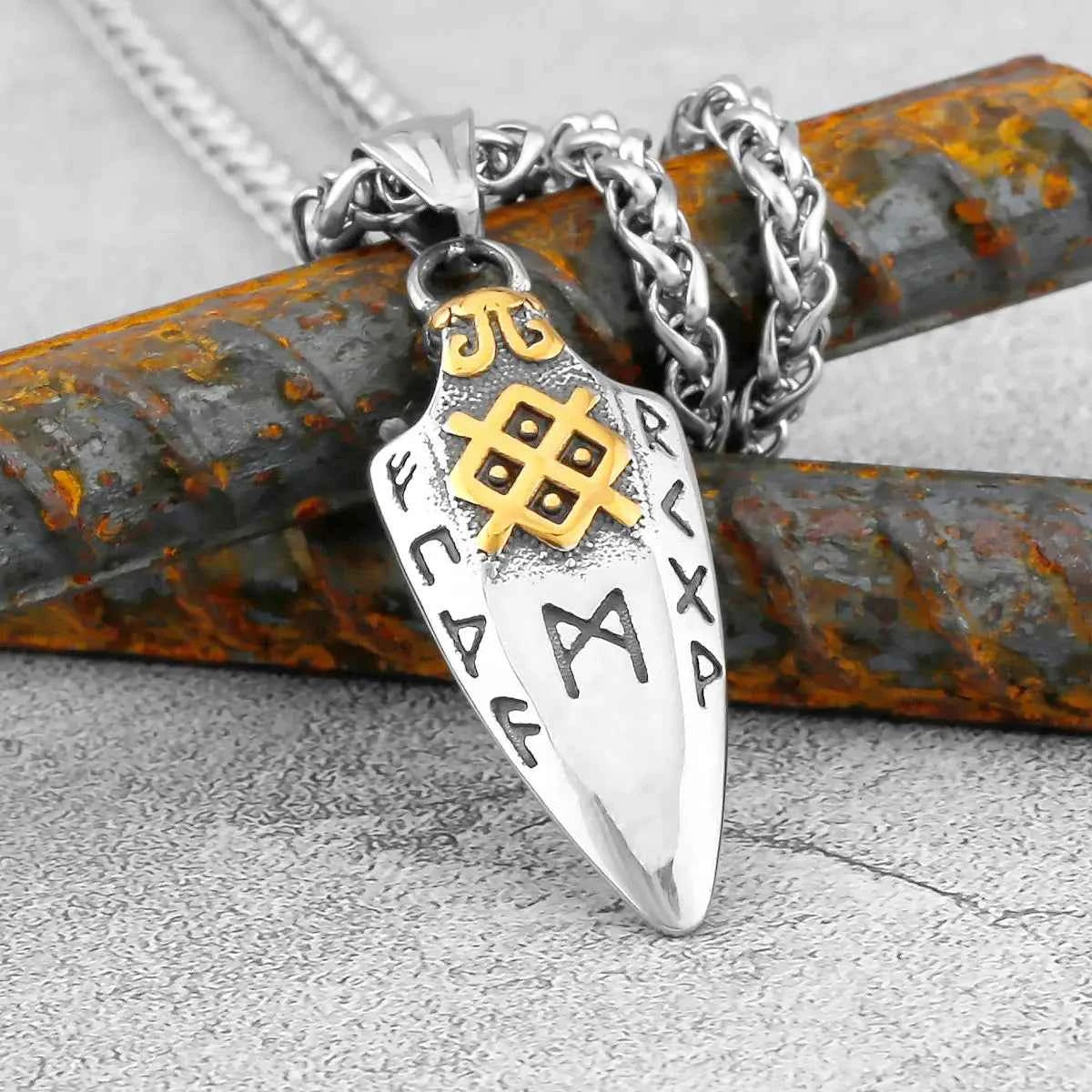 Norse Runes Odin's Spear Necklaces