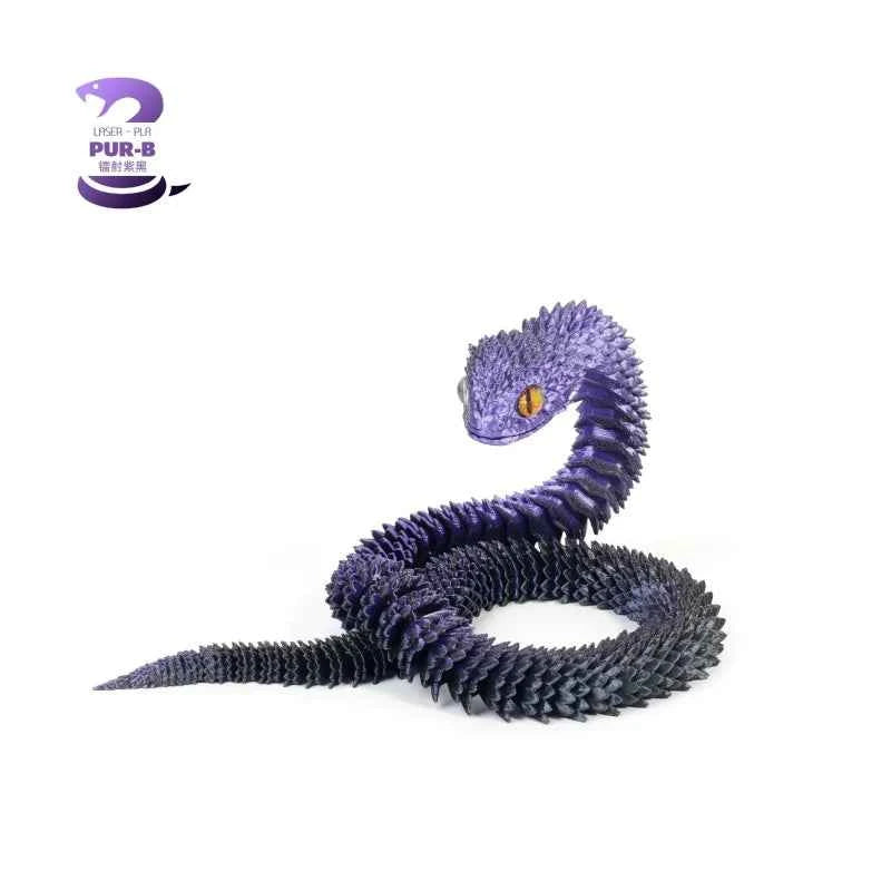 3D Printed Snake Rotatable Articulated - Pedlar's Attic