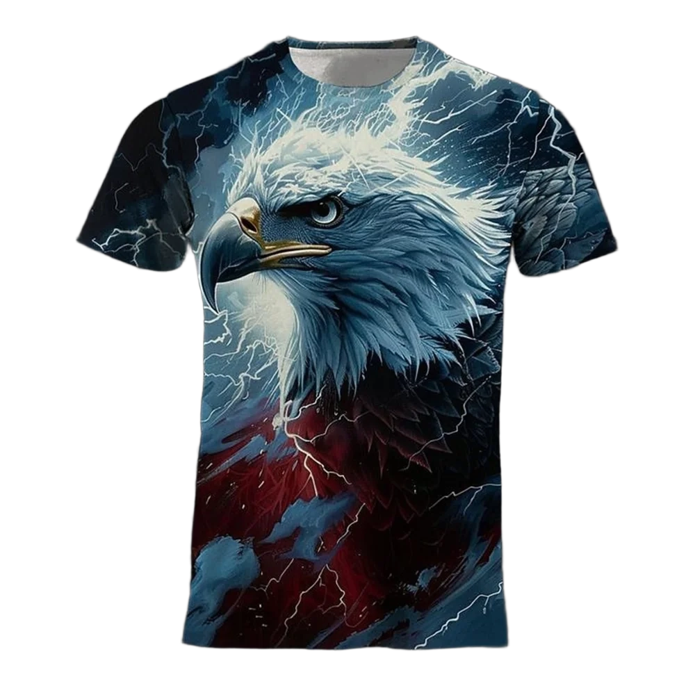 Skies Belong to No One – Eagle 3D Print Tee