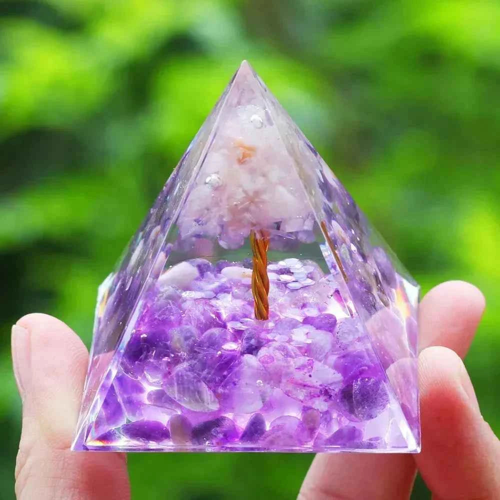 Energy Pyramid Orgonite Reiki