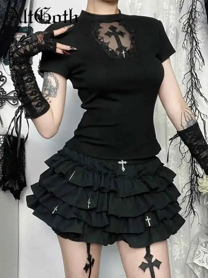 AltGoth Dark Gothic Basic T-shirt - Pedlar's Attic