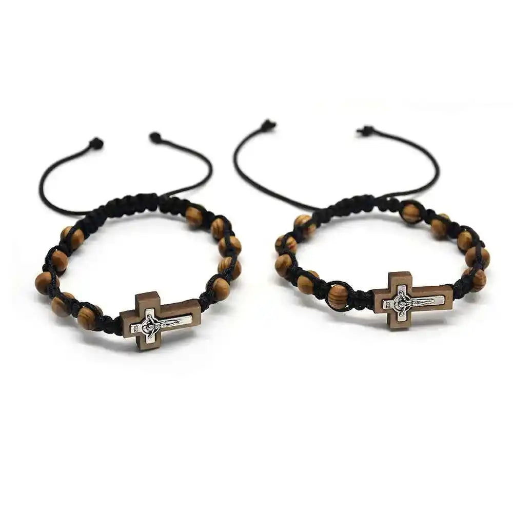 Adjustable Hand-woven Chinese Knot Rosary Bracelet - Pedlar's Attic