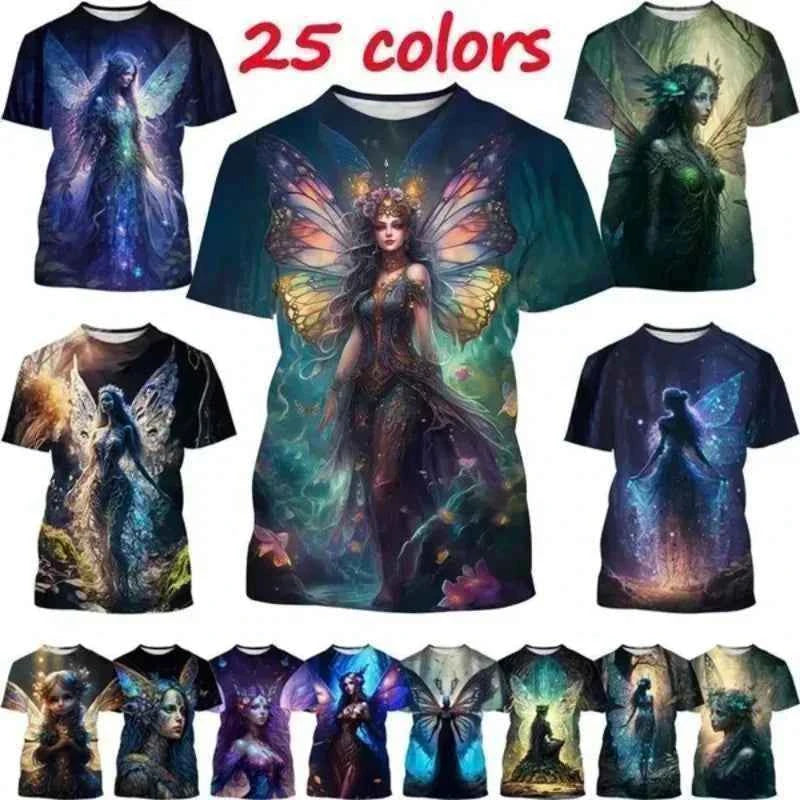 Multiple styles 4, FAIRIES! 3D Print T-shirt
