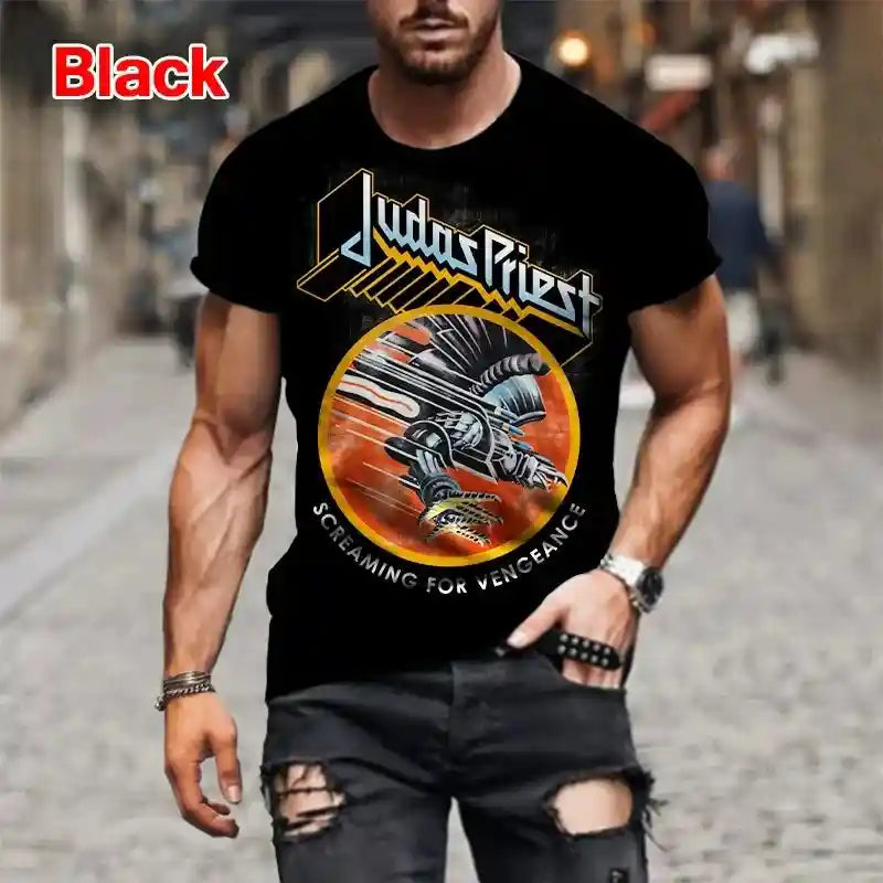 Judas Priest!- 3D Printed T-shirts - Pedlar's Attic