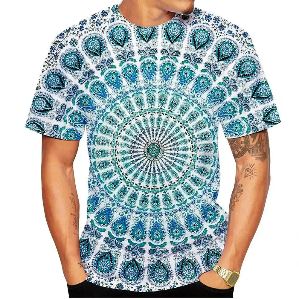 Chelle's Garden – Bohemian Mandala 3D Tee
