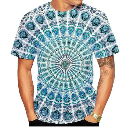 Chelle's Garden – Bohemian Mandala 3D Tee