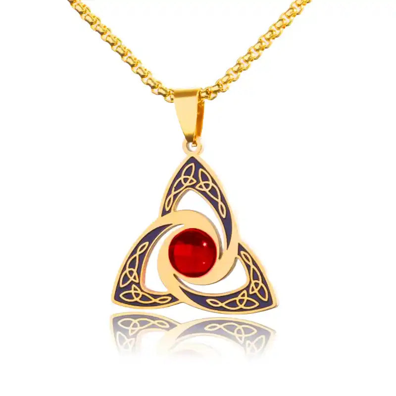The Moon Knot Collection — Celtic Irish Witch Amulet Necklaces