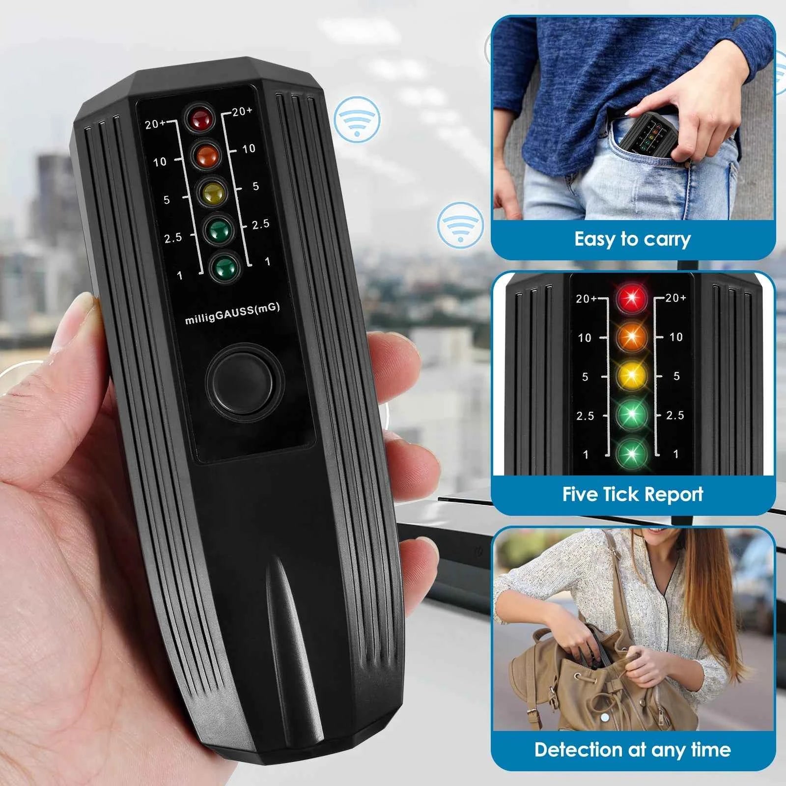EMF Meter High Accuracy Electromagnetic Field Radiation Detector