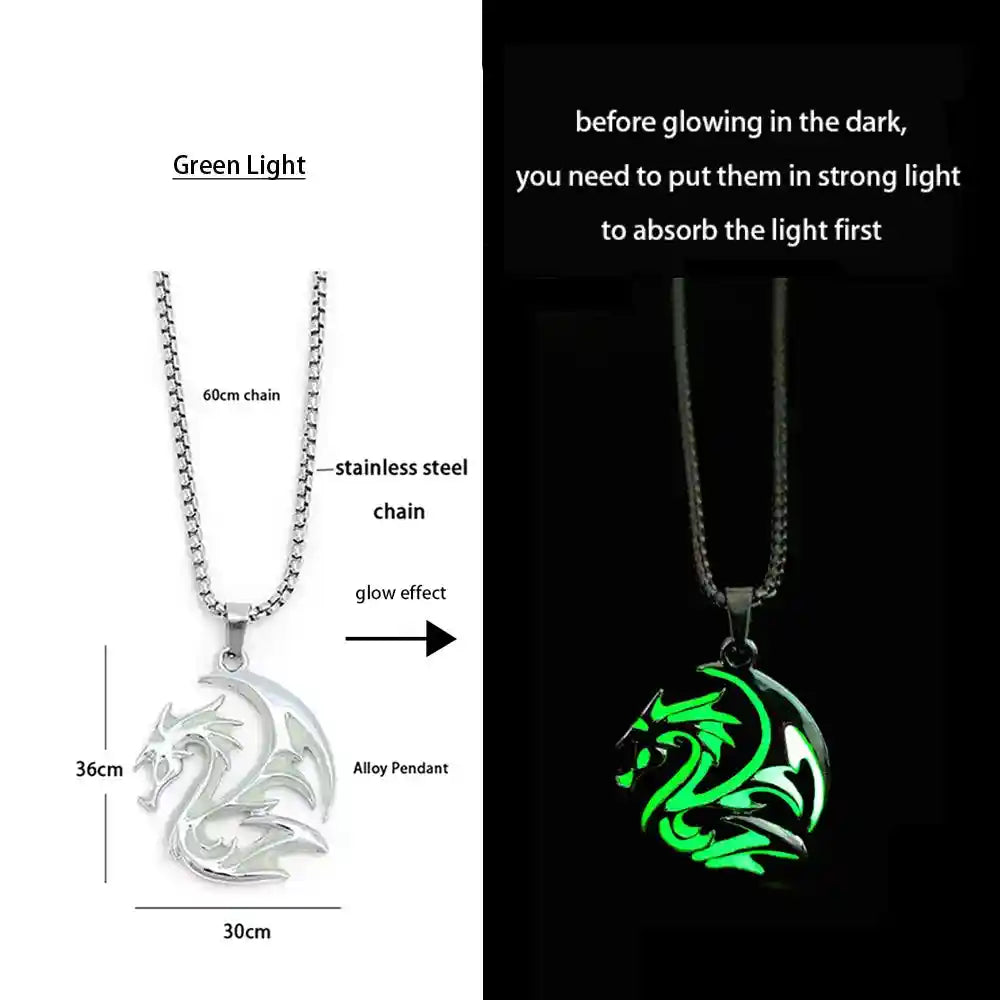 Luminous Glow Necklaces! Assorted Dragons and More! - Pedlar's Attic